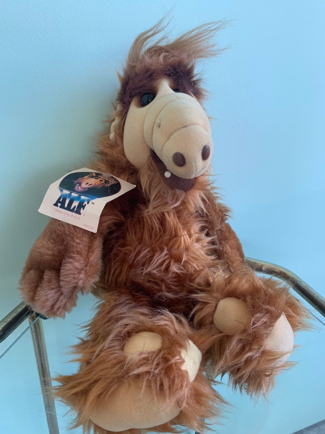 Vintage New Plush Alf Stuffed Animal Christmas Toy Gift Kids