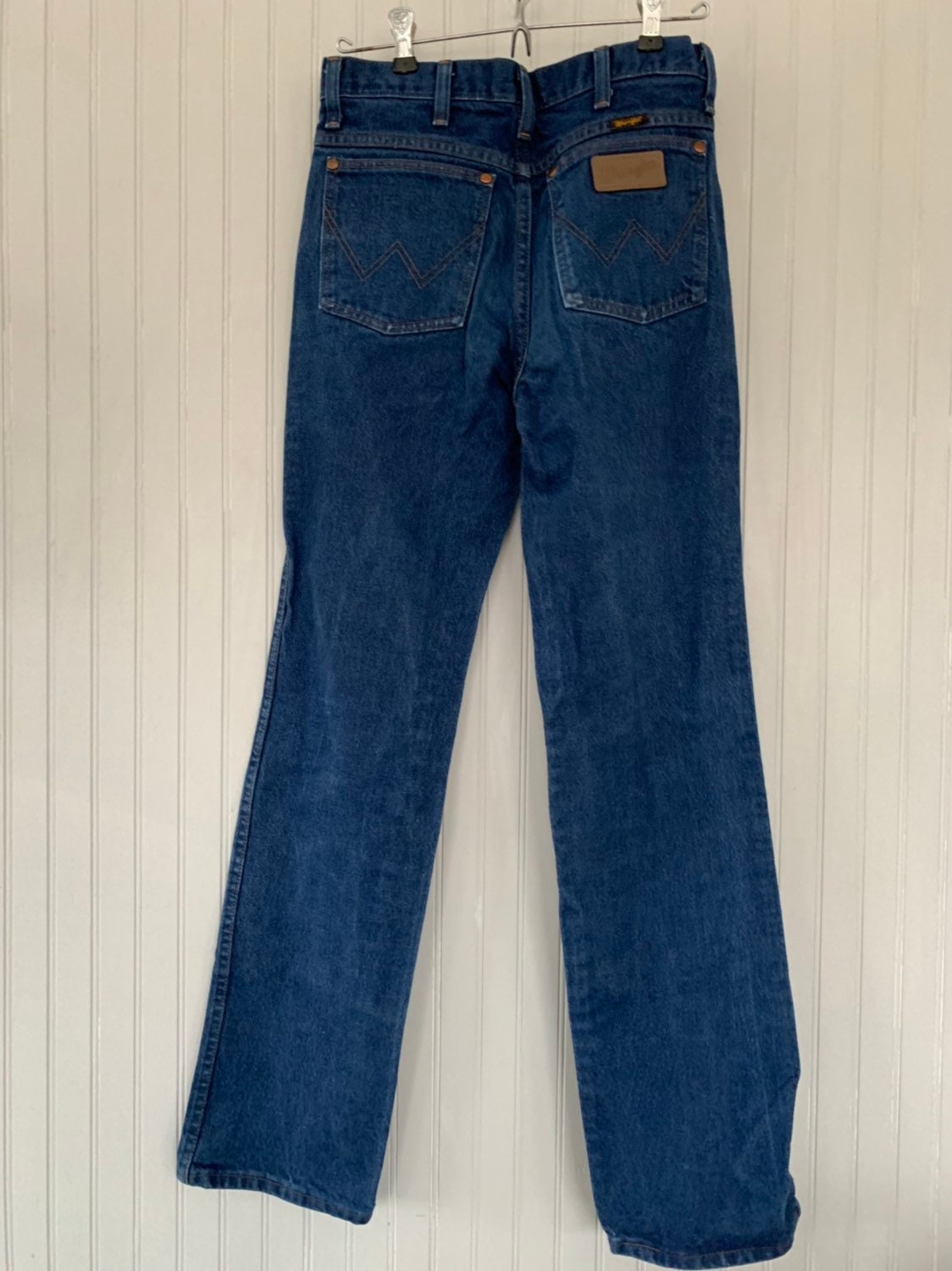 Vintage 90s Wrangler Denim Blue Jeans High Waist Western Mom Jeans Size ...
