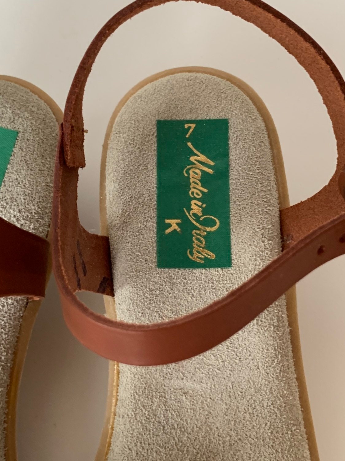 1970's flip flops
