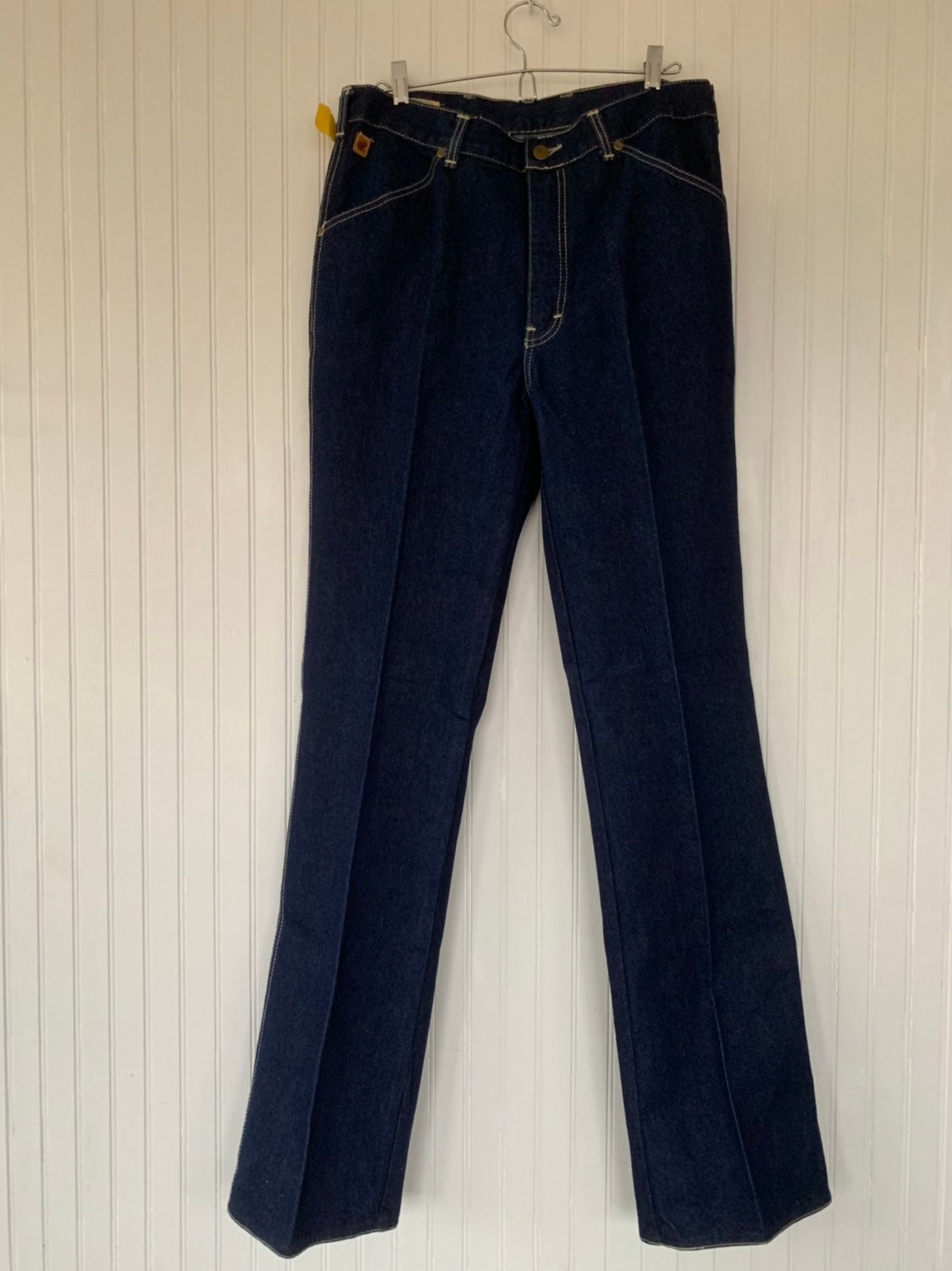 NWT Vintage 80s Deadstock Jesse Jeans High Waisted Dark Denim Blue ...