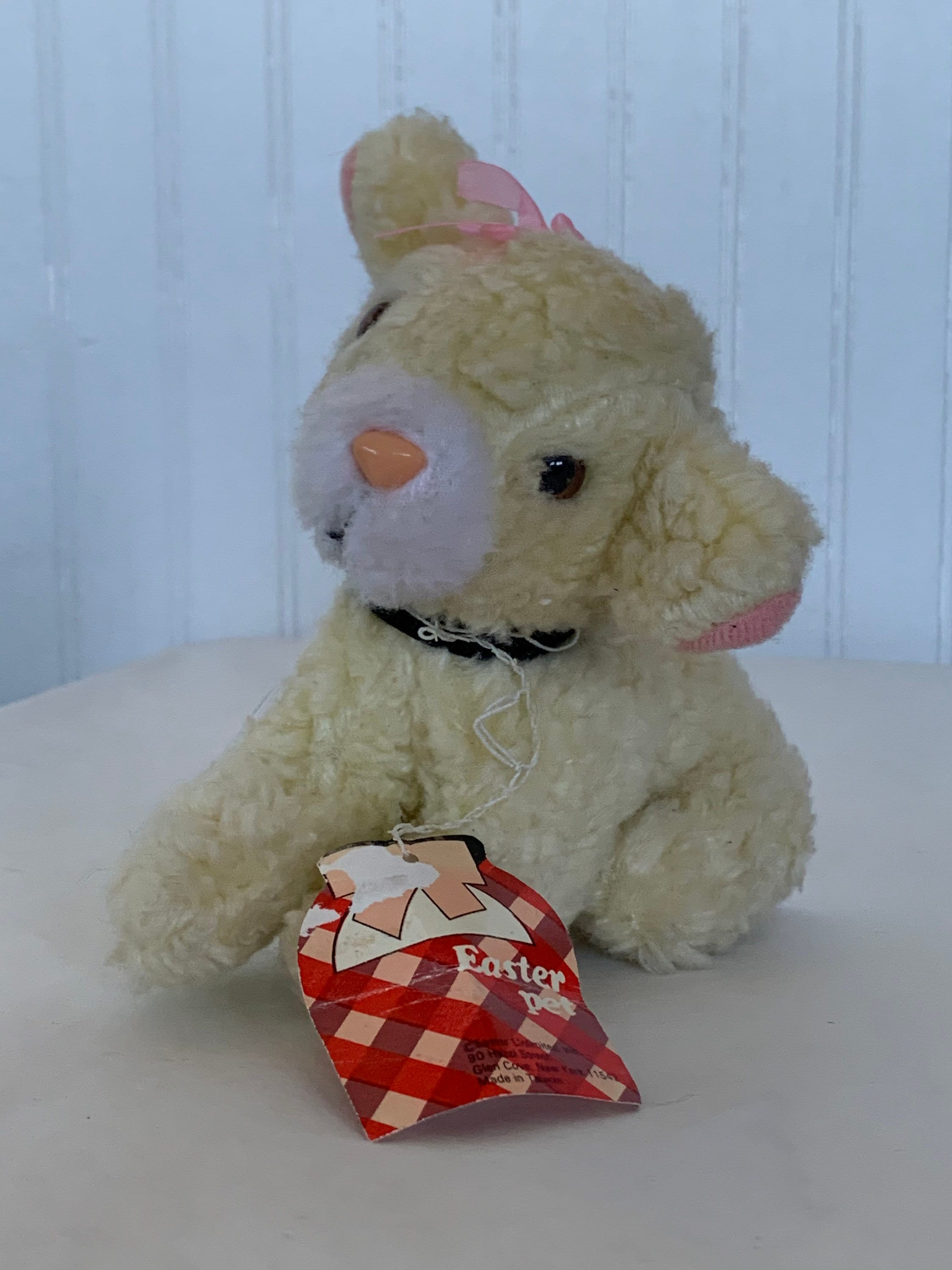 Plush Lamb Easter Basket