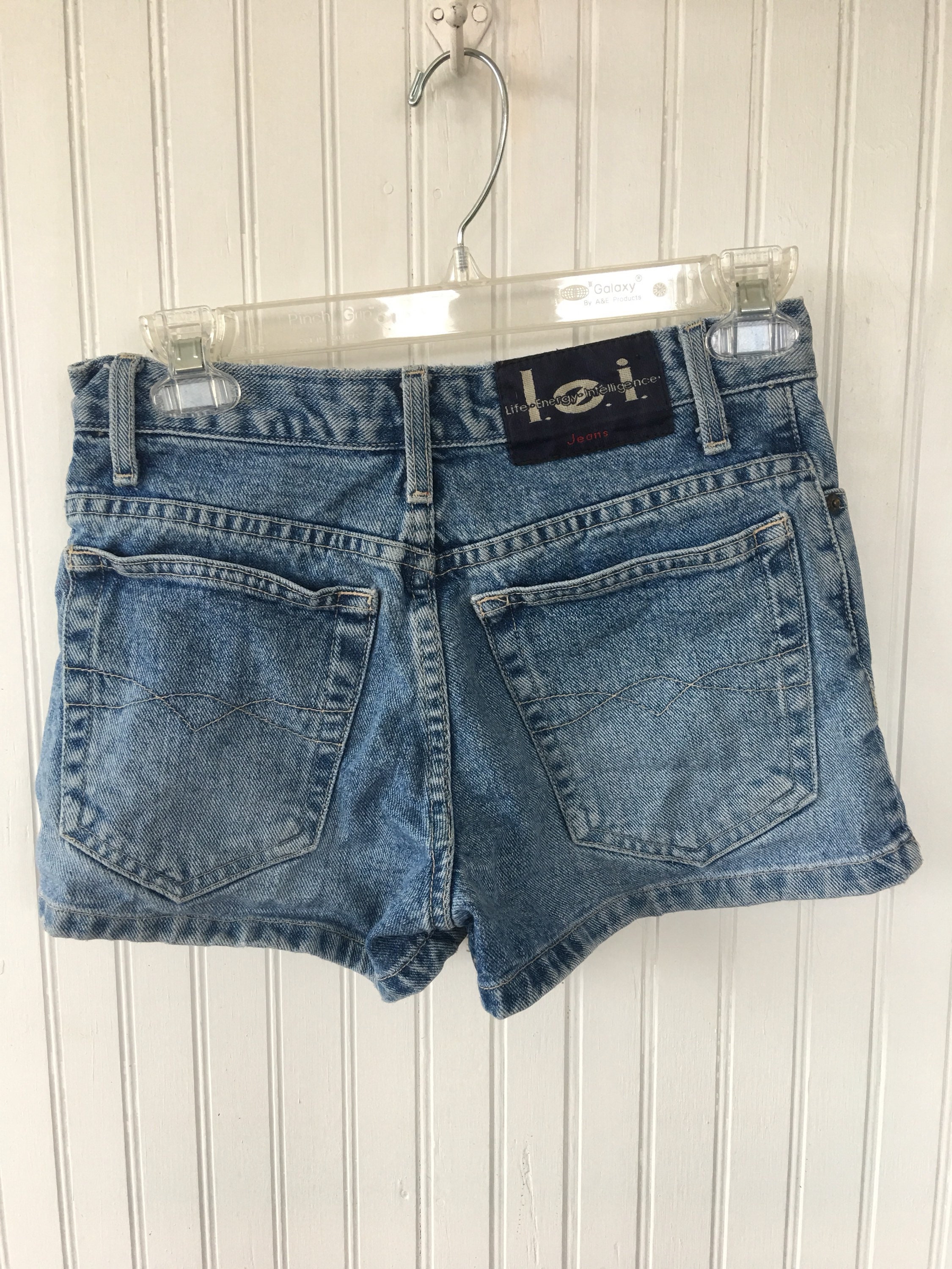 Vintage 90s LEI Denim Blue Jean Short Shorts Daisy Dukes Festival ...