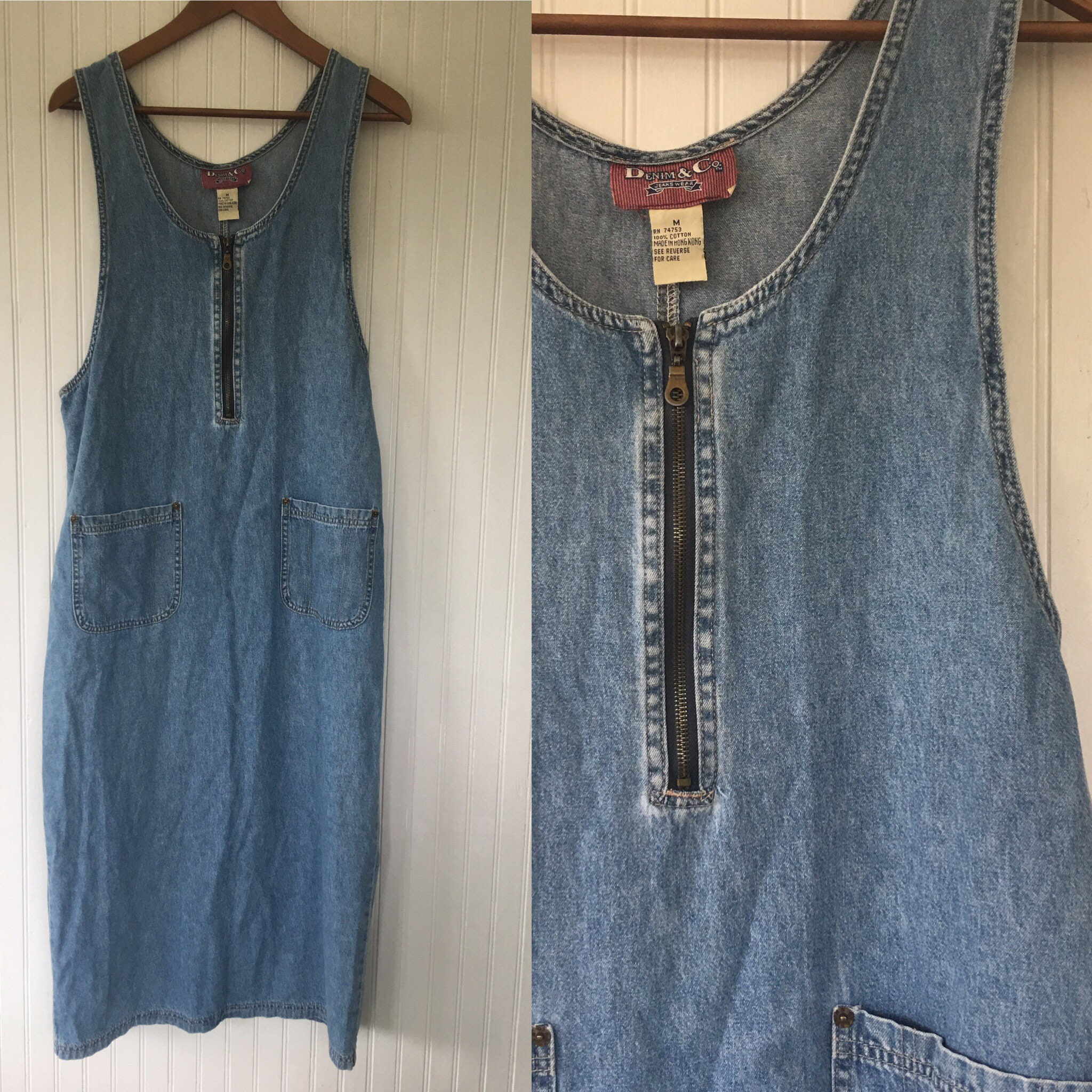 blue jean sundress