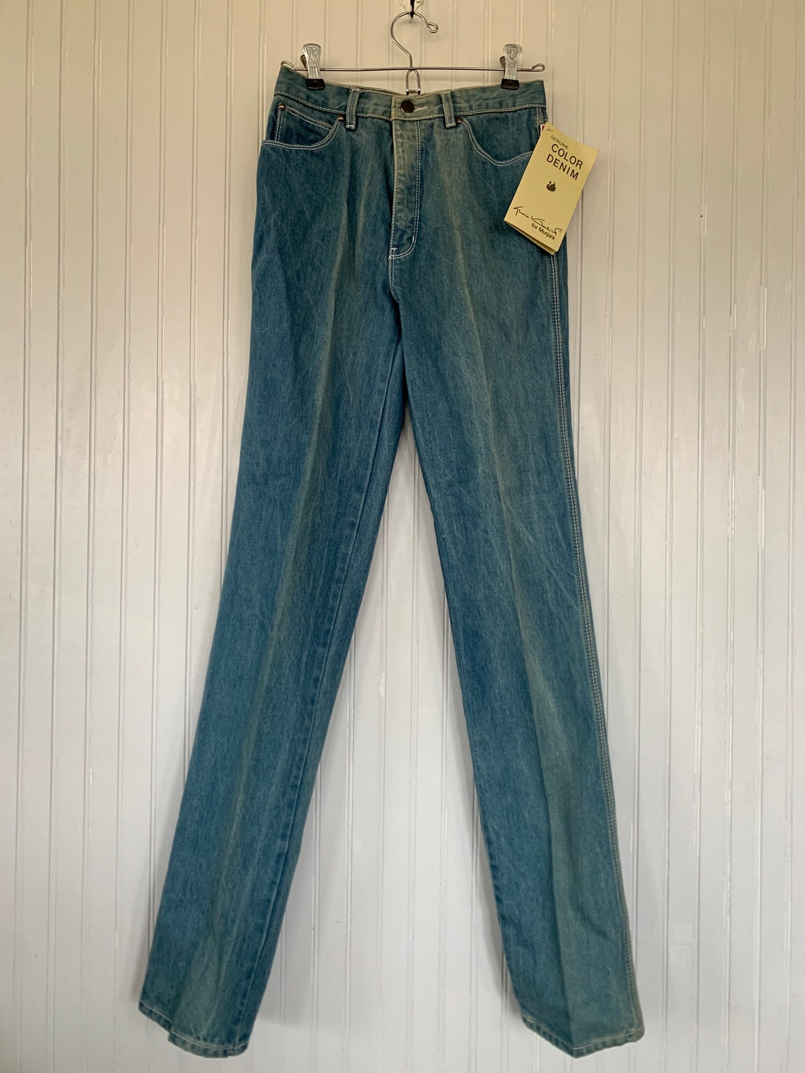 Vintage 70s 26 Gloria Vanderbilt Deadstock Light Blue Jeans | Etsy