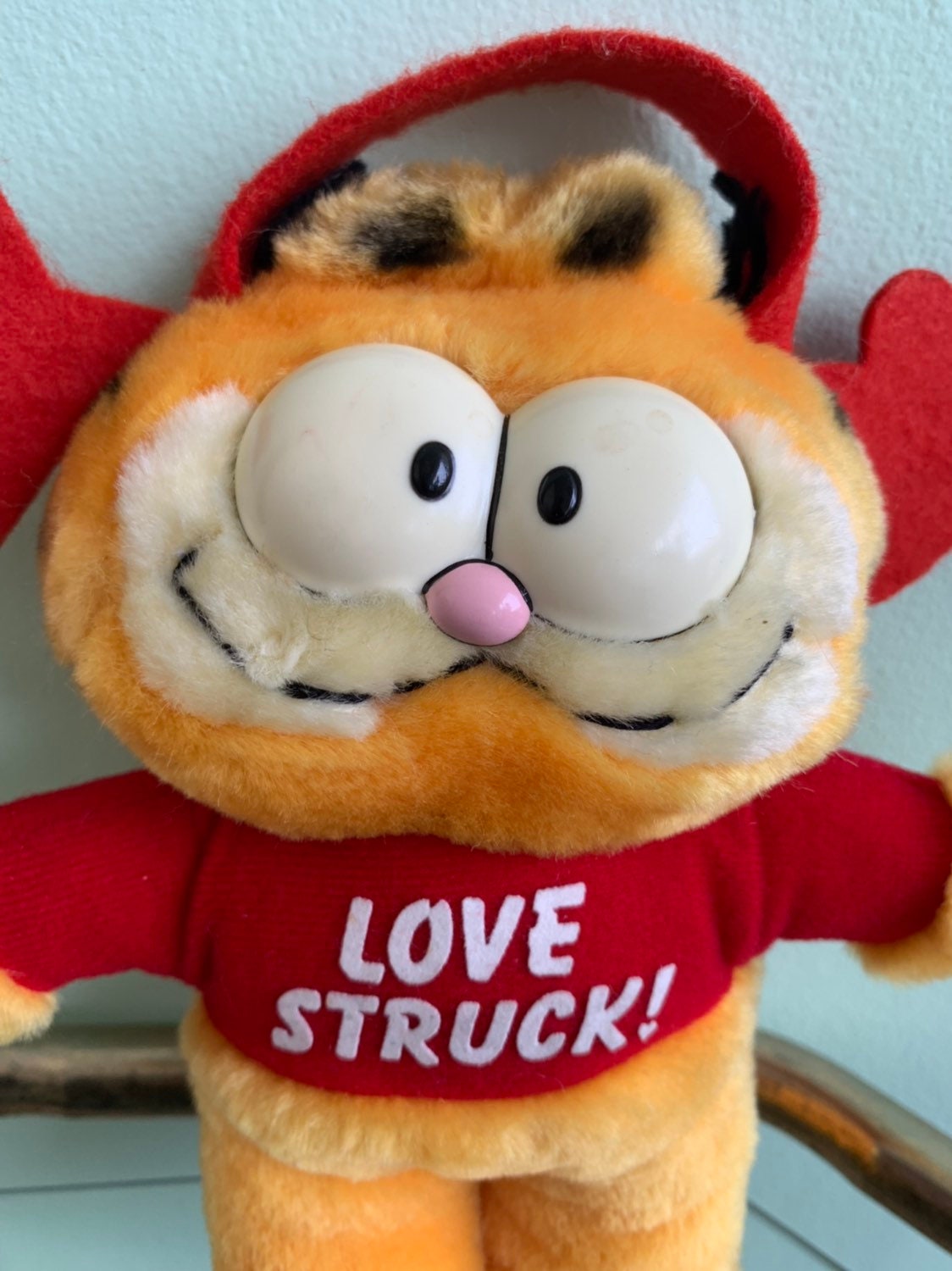 garfield car window plush