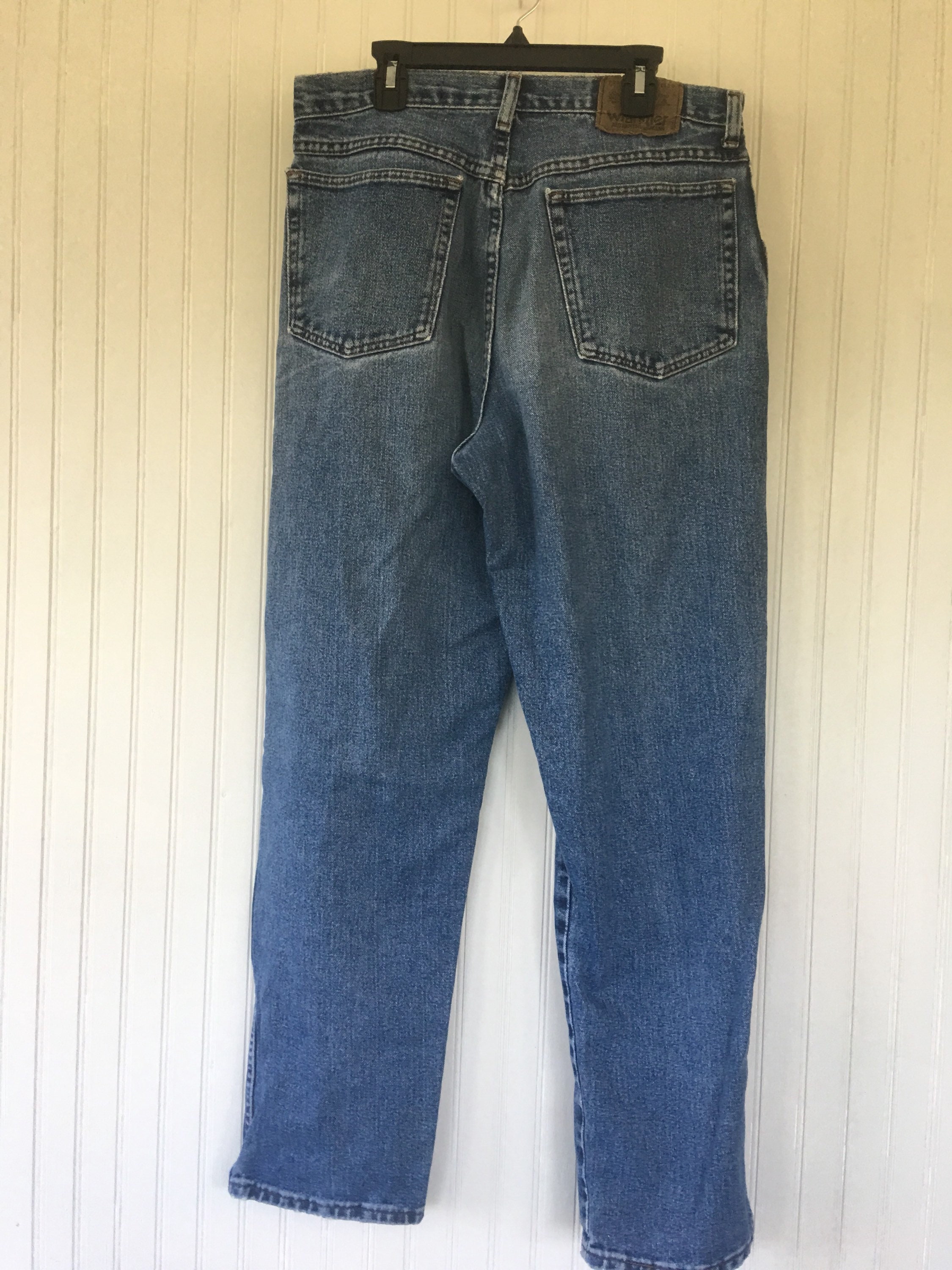 Vintage 90s Wrangler Denim Blue Jeans High Waist Mom Jeans Size 32 x 31 ...