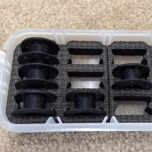 Bernina Bobbin Organizer - Laser Cut Foam Inserts - *Bobbins Not Included*