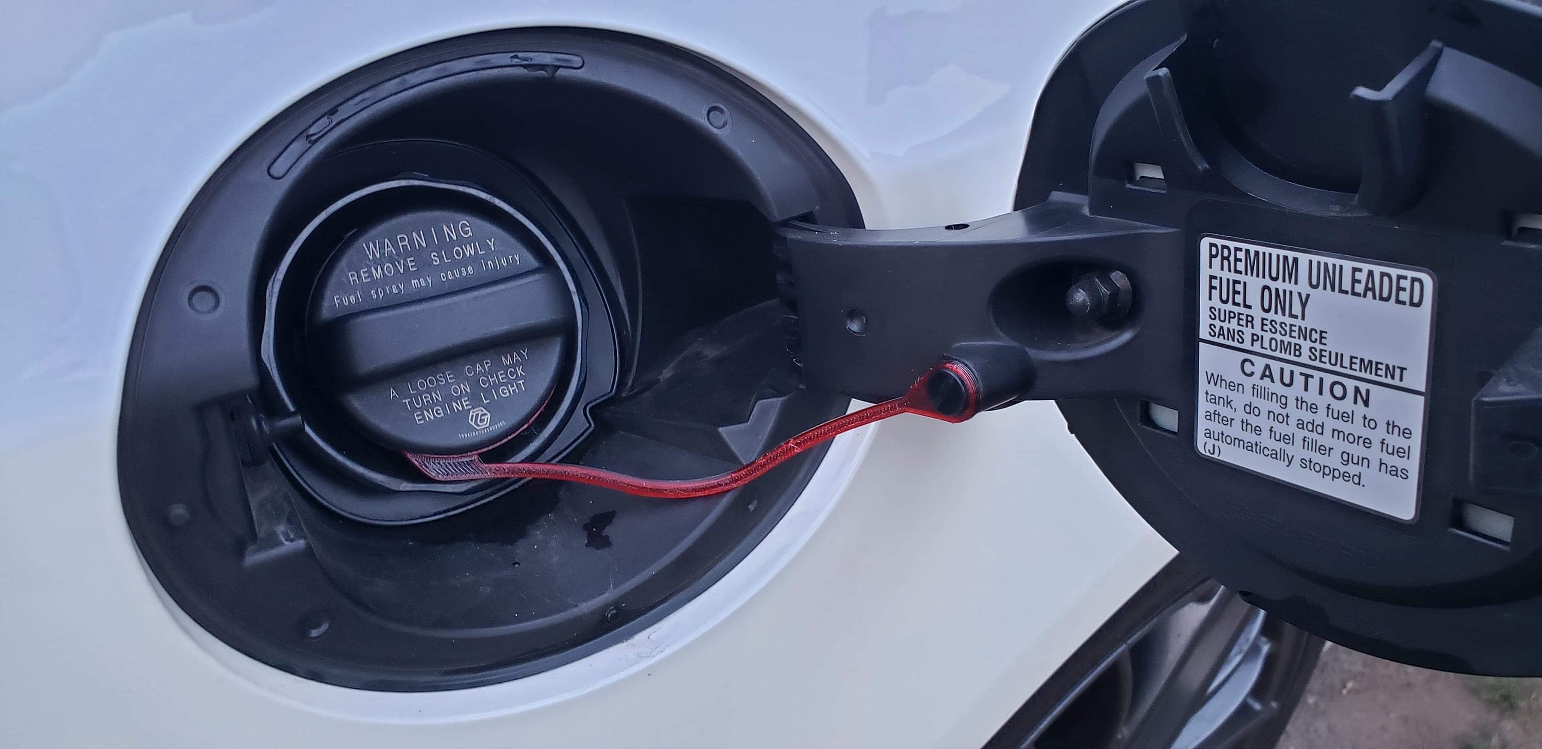 Late Model Replacement Subaru Gas Cap Lanyard 2.25 Etsy