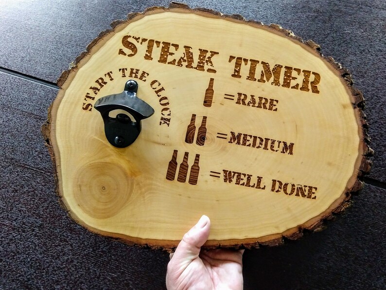 Steak Timer / BBQ Timer Beer Sign Etsy