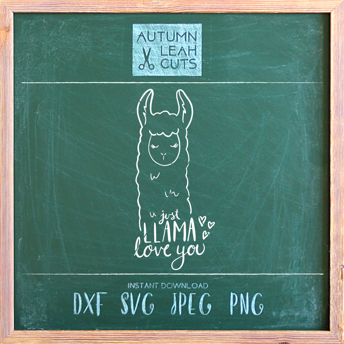 Download Just Llama Love You Hand Drawn Svg SVG PNG Jpeg DXF cut | Etsy