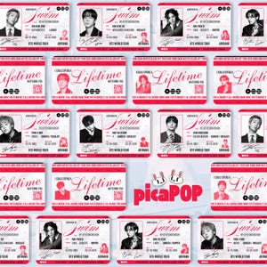 BTS the BEST 引換券 Bts membership card - Etsy 日本