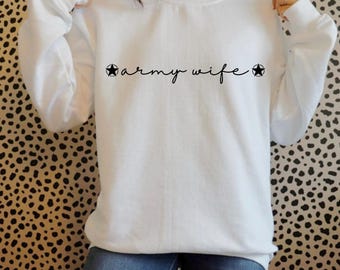 Esposa do exército, camisa da esposa do exército, moletom da esposa do exército, esposa do exército svg, decalque do carro da esposa do exército, adesivo da esposa do exército, copo da esposa do exército