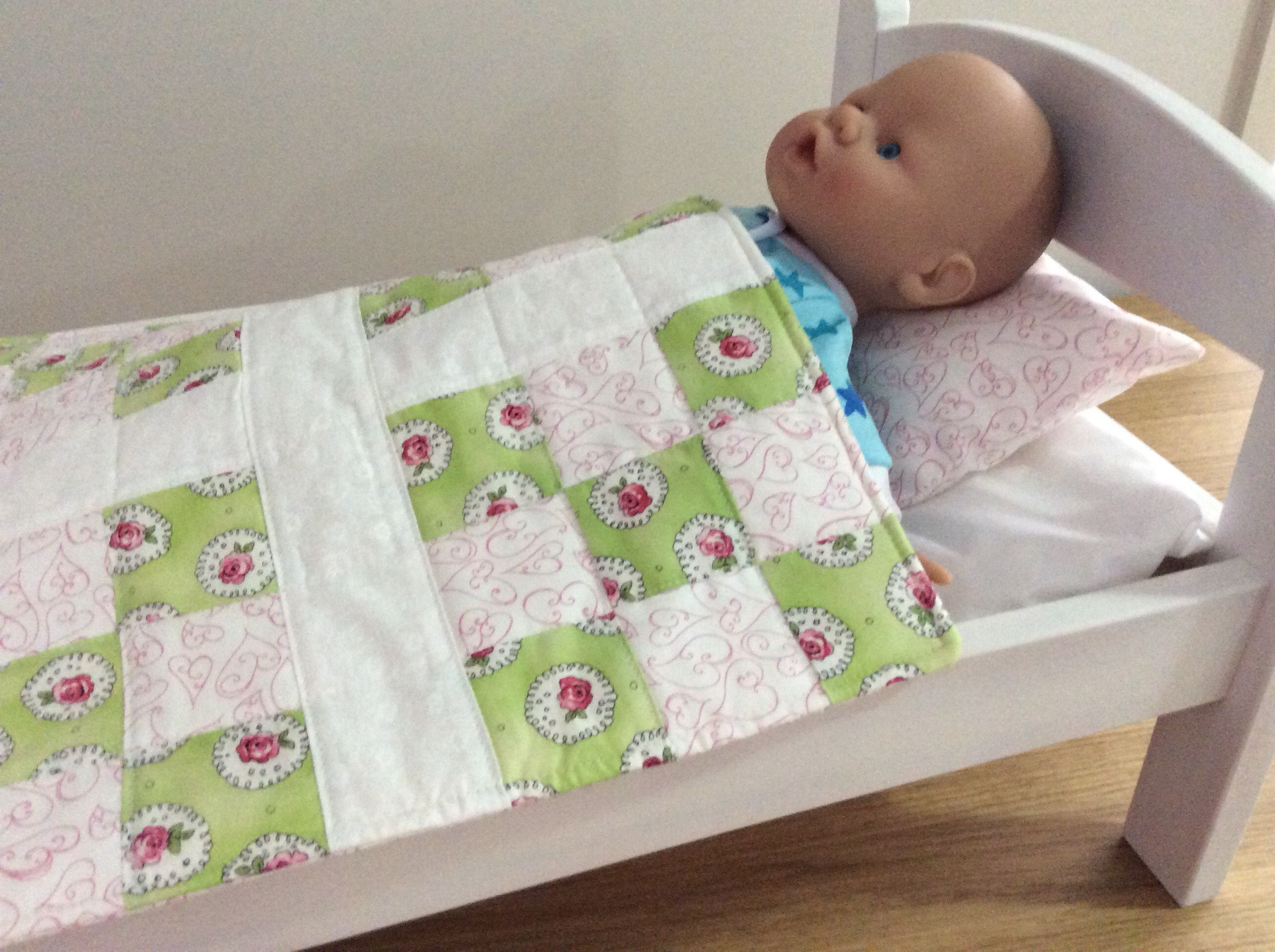 Doll Quilt Pillow and Sheet Set Etsy Australia