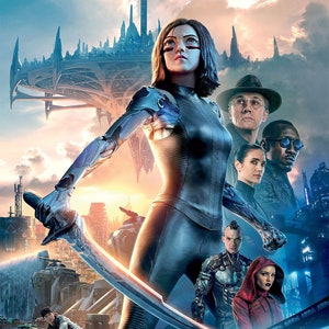 Poster of Alita: Battle Angel 2019 - Digital Download (2 files A2 and A3)