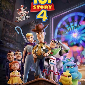 Poster of Toy Story 4, 2019 - Digital Download only (A2 and A3)