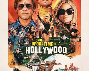 Poster of Once Upon a Time in Hollywood 2019 - Digital Download