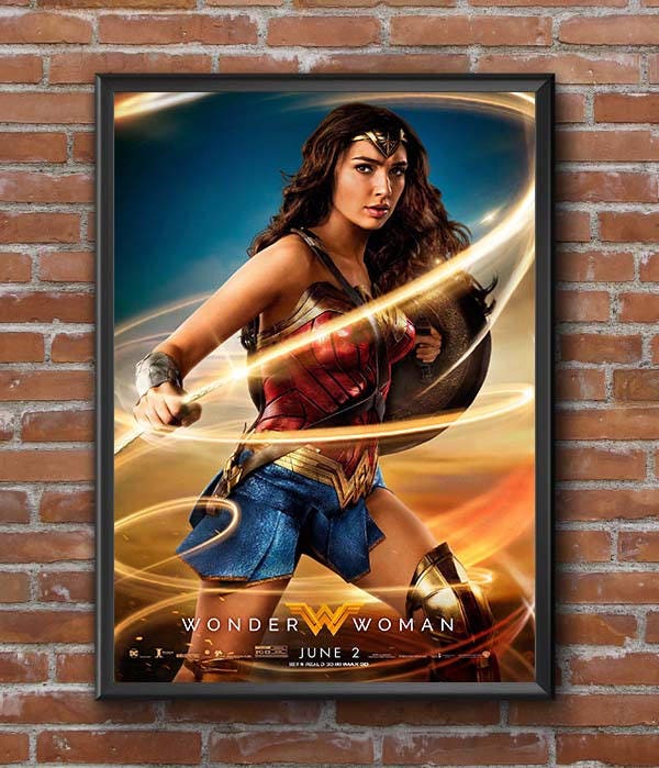 ワンダーウーマン 2017 - デジタルダウンロードのみ（A2 および A3