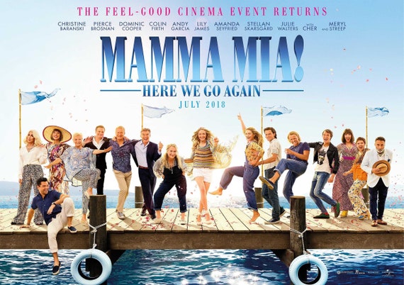 Image result for mamma mia 2 poster