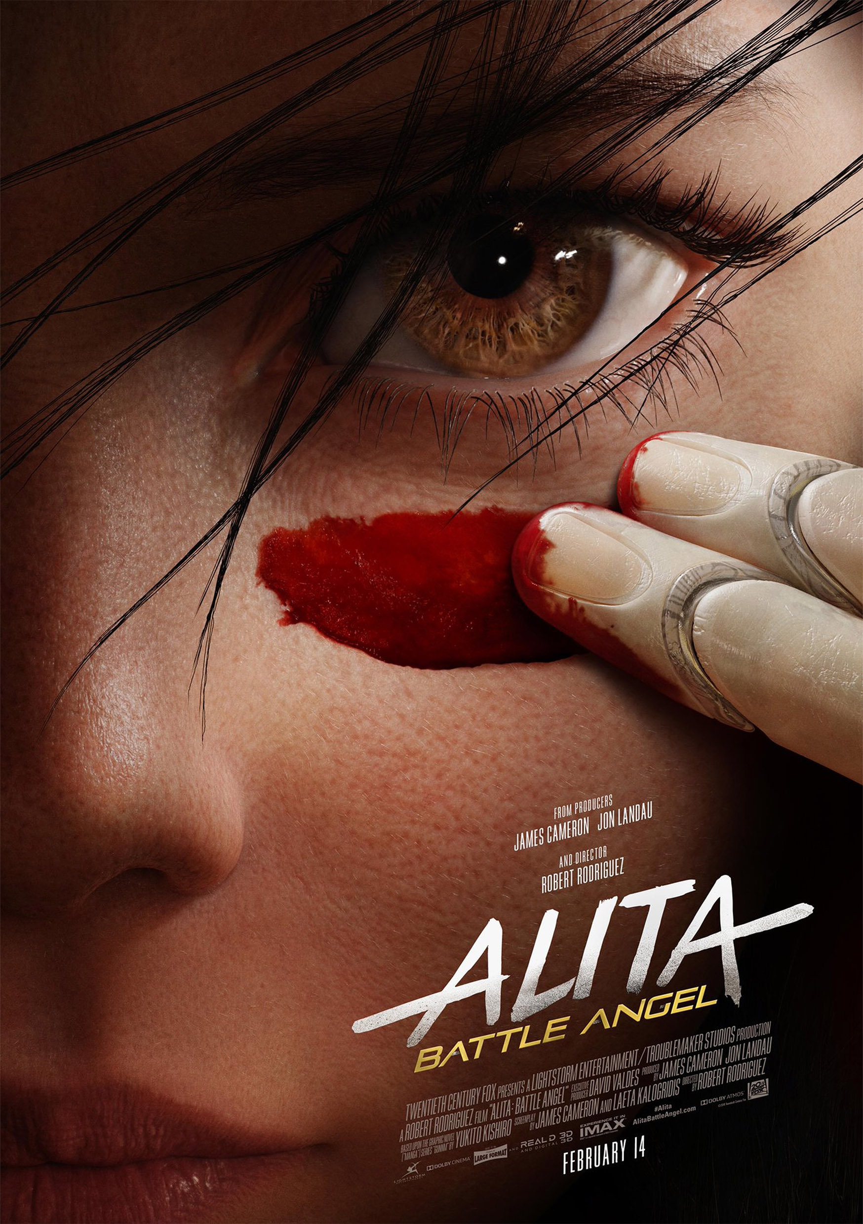 Poster of Alita: Battle Angel 2019 - Digital Download (2 Files A2