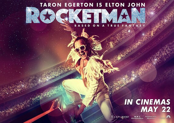 Poster of Rocketman 2019 Digital Download only A2 and A3 | Etsy