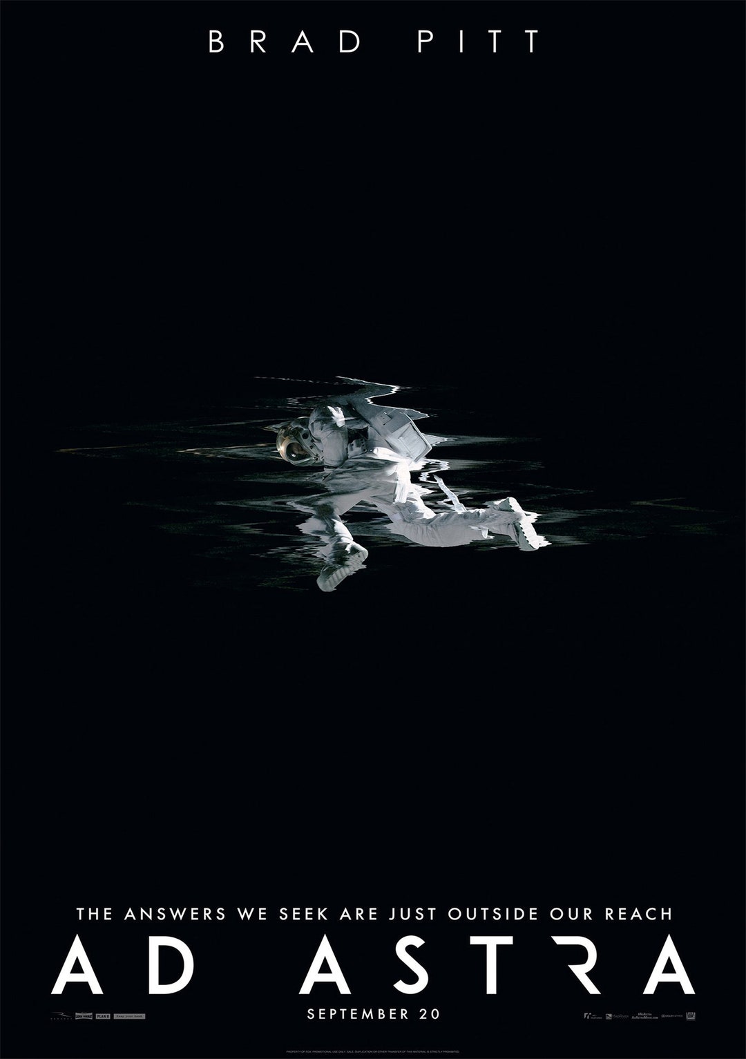 アド・アストラ 2019 ポスター - デジタルダウンロードのみ (A2 および