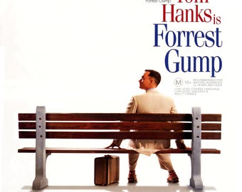 Forrest Gump Movie Poster 1994 - Digital Download only (A2 and A3)