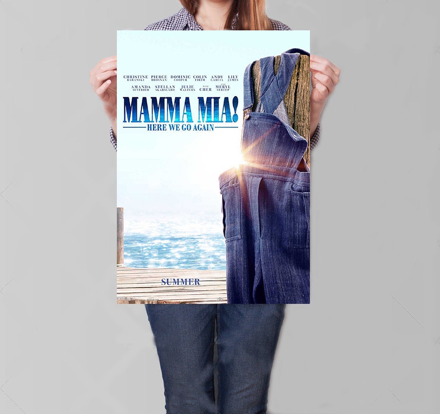 MAMMAMIA HERE WE GO AGAINパンフレット Mamma Mia! Here We Go Again! Card | Party Mountain Paper