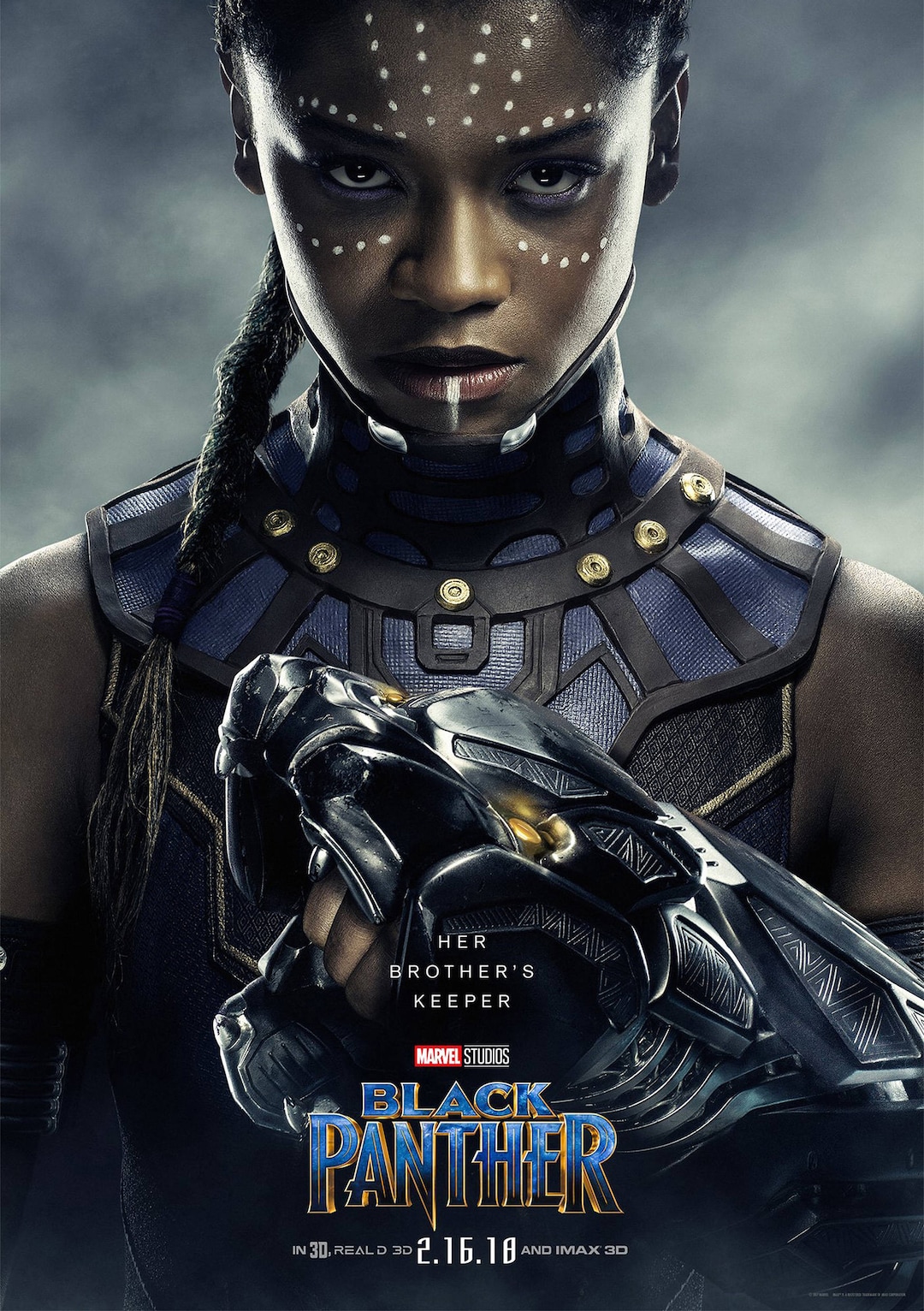 ブラックパンサー 2018 のポスター - デジタルダウンロードのみ