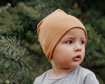 Unisex Baby Cap Beanie Boy Girl Toddler Infant Children Cotton Soft Cute Hat UK 