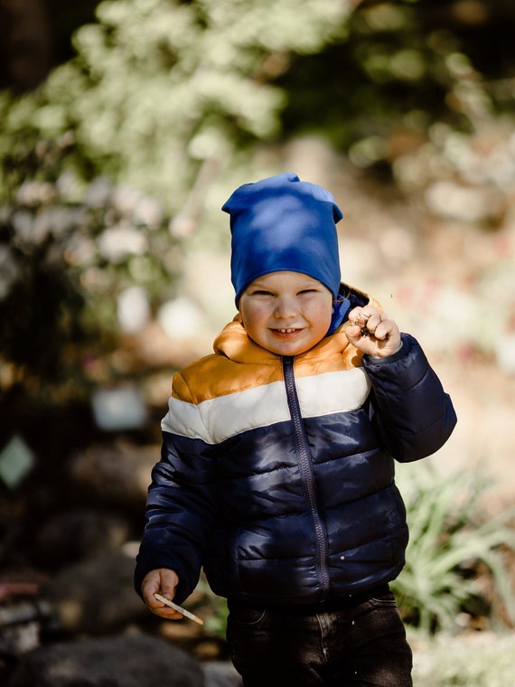 Buy Blue Lightweight Jersey Beanie Hat for Warm Spring Fall and Summer All Sizes for Kids and Adult Online in India Etsy