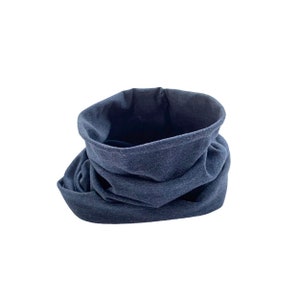 Blue neck gaiter