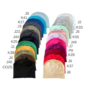 Baumwollmütze, Unisex-Slouchy-Mütze, Erwachsenen und Kinder-Mütze, Kleinkind-Babymütze, Sommerfrühlingsmütze, Jersey-Mütze, Mütze für alle Größen, Mützen für Erwachsene Bild 6