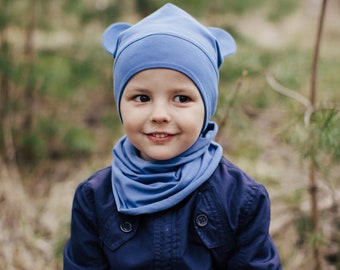 Thin Neck Gaiter for Summer, Organic Cotton Neck Scarf