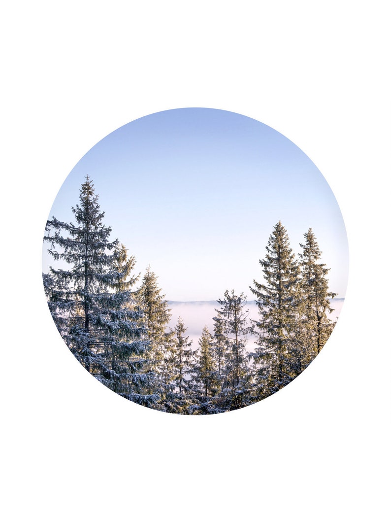 Minimalist Gallery Wall Art Set Blue Mountain Landscape Art Print Modern Landscape Photography Set Of 2 Prints Pine Tree Print Set Of Two