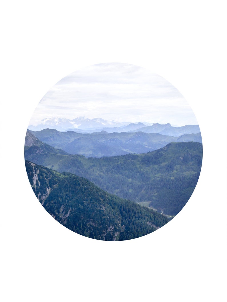 Minimalist Gallery Wall Art Set Blue Mountain Landscape Art Print Modern Landscape Photography Set Of 2 Prints Pine Tree Print Set Of Two