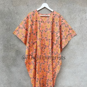 Floral Handmade Caftan Dress, Summer Urban Vacation Hippie Plus size Maxi Dress, Women's Long Kaftan, Boho Dress, Bridesmaid Gown
