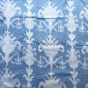 Indian Cotton Hand Block Soft Cotton Fabric By The Yard, Sewing Fabric, Boho Fabric, Women Clothing, Dressmaking Fabric, Apparel Fabric