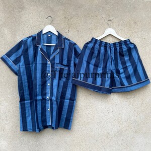 Block Printed Pajama Set, Matching Pajama, Bridesmaid Pajamas, Loungewear Set, Bridal Party Pajama, Nightwear Dress, Summer Pajama, Pj Set
