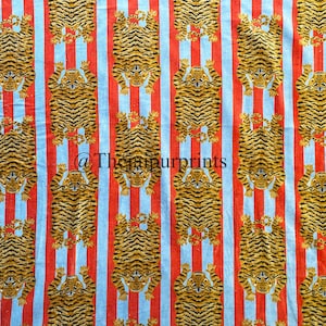 New Animal Hand Printed Velvet Fabric, Velvet Fabric By The Yard, Upholstery Fabric, Fabric For Clothing, Sewing Fabric, Running Fabric