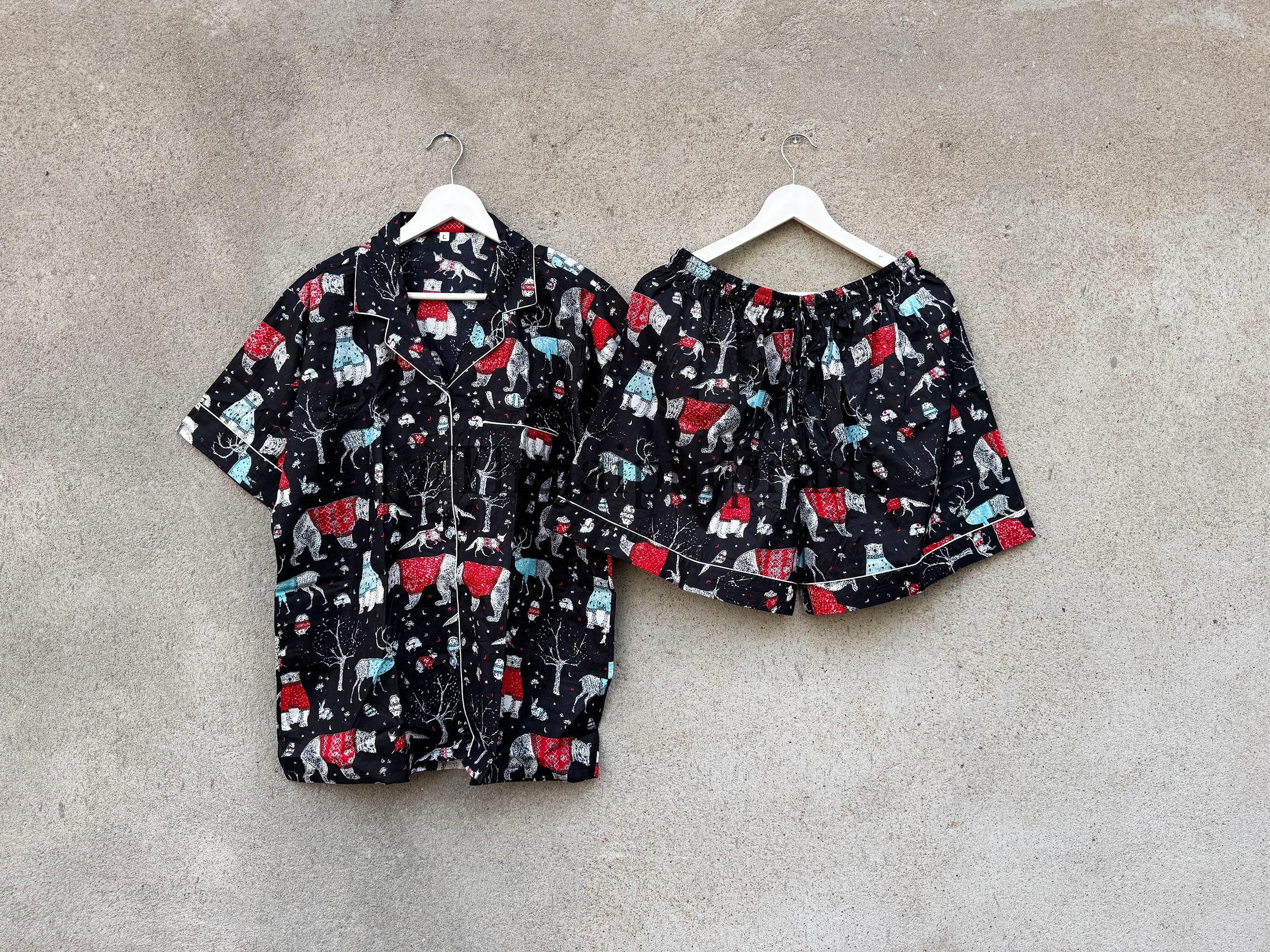 Christmas Pj Shorts Set Etsy Singapore