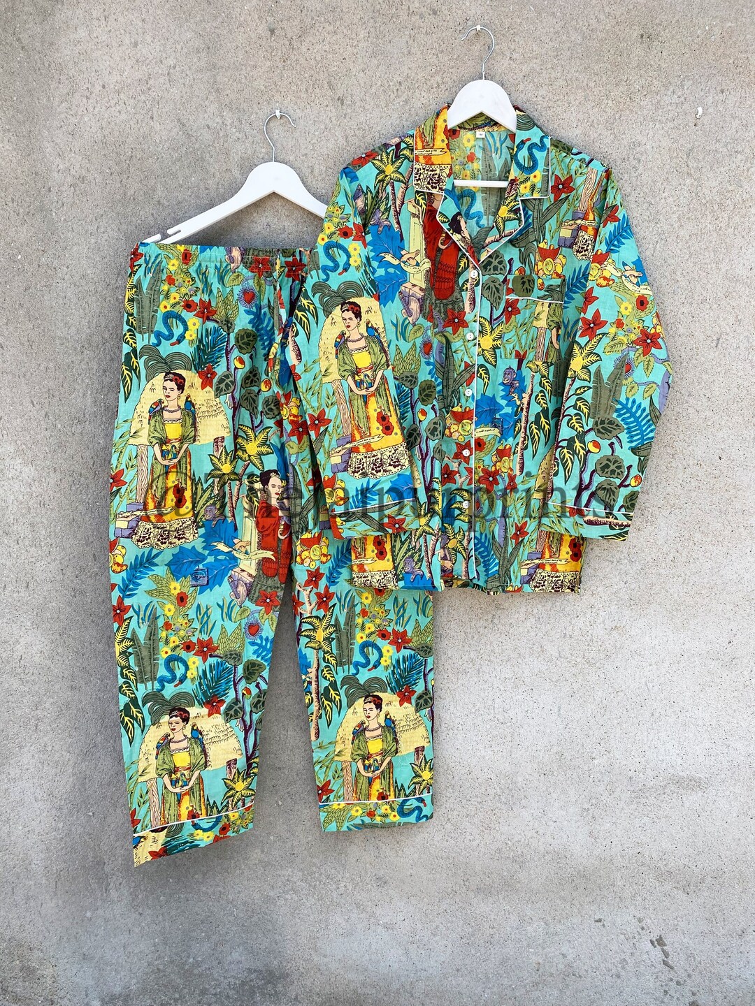 Frida Floral Cotton Lounge Pant