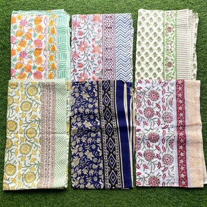 Hand Block Printed 100% Soft Cotton Beach Sarong, Indian Beach Sarong Wrap, Women&#39;s Pareo, Cotton Boho Scarf, Gift For Her