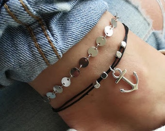 Anchor Beaded Anklet, Anchor Anklet, Beach Anklet, Ankle Bracelet, Beaded Anklet, Charm Anklet, Festival Anklet, Summer Anklet, Boho,Anchor