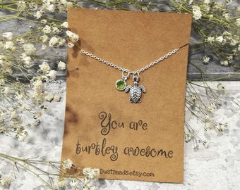 Turtle Necklace, Sea Turtle Necklace, Turtle Jewelry, Turtle Pendant, Turtle Charm Necklace, Turtle Gift, Animal Necklace, Sea Life Gifts