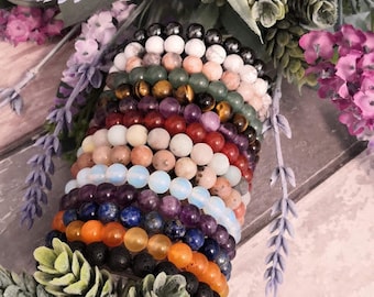 crystal bracelet Gemstone bracelet Yoga bracelet Crystal bracelet Energy bracelet rystal jewelry Meditation bracelet Protection bracelet