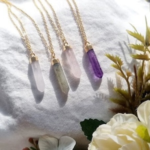 Colar de pontos Colar de pedras preciosas Colar de ouro colar de cristal