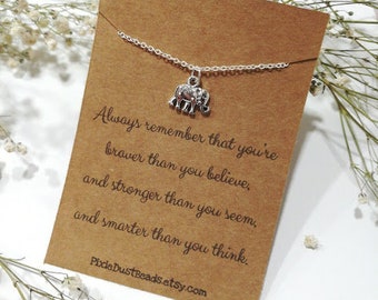 Elephant Necklace, Elephant Jewellery, Elephant Charm, Silver Elephant, Elephant Pendant, Elephant Bracelet, Elephant Gift, Elephant Jewelry