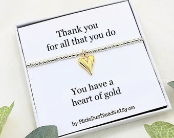 Teaching Assistant Gift Personalised Teacher Gift Teaching Assistant Card Teaching Assistant End of School Gift Teacher bracelet