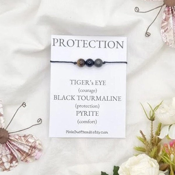 PROTECTION bracelet protection jewelry protection necklace crystal protection protection stone spiritual protection protection crystals