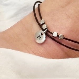 Initial Anklet Initial Jewellery Anklet Initial Jewelry Initial Gift Beaded Anklet Boho Anklet Initial charm Letter custom enkelbandje goud